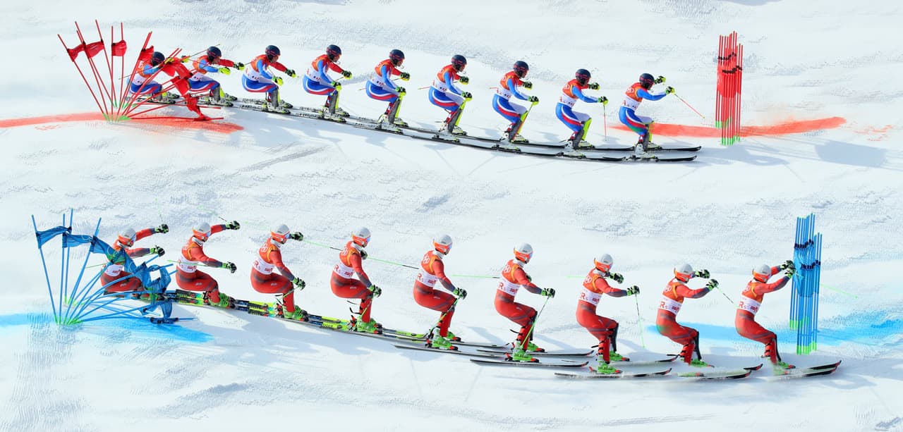 La belleza de la fotografía a través de sus efectos le dan un toque artístico a momentos del deporte, en postales en las que destacan los pasados Olímpicos de Invierno Pyeongchang 2018, entre otros.