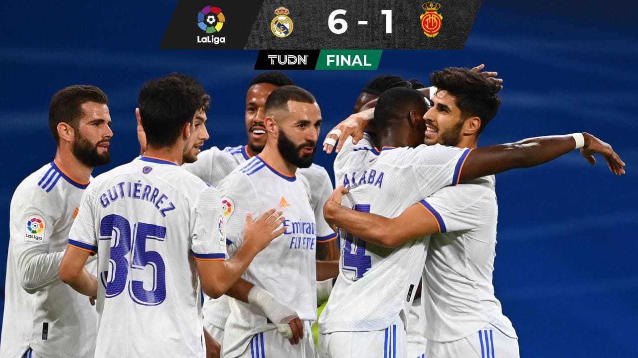Triplete de Asensio y doblete de Benzema para ser líder de LaLiga
