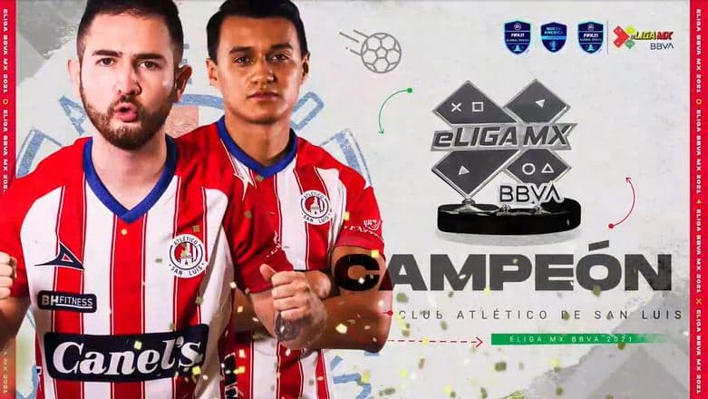 Atlético de San Luis es nuevo campeón de la eLiga MX al vencer a Chivas