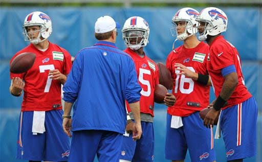 QBs por la titularidad (AP-NFL).