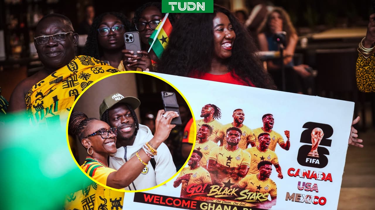 Ghana tiene espectacular recibimiento en Boston a su llegada a Estados Unidos