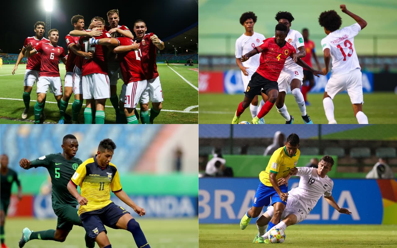 El resumen de los primero cuatro partidos de la jornada dos del mundial de Brasil sub-17.