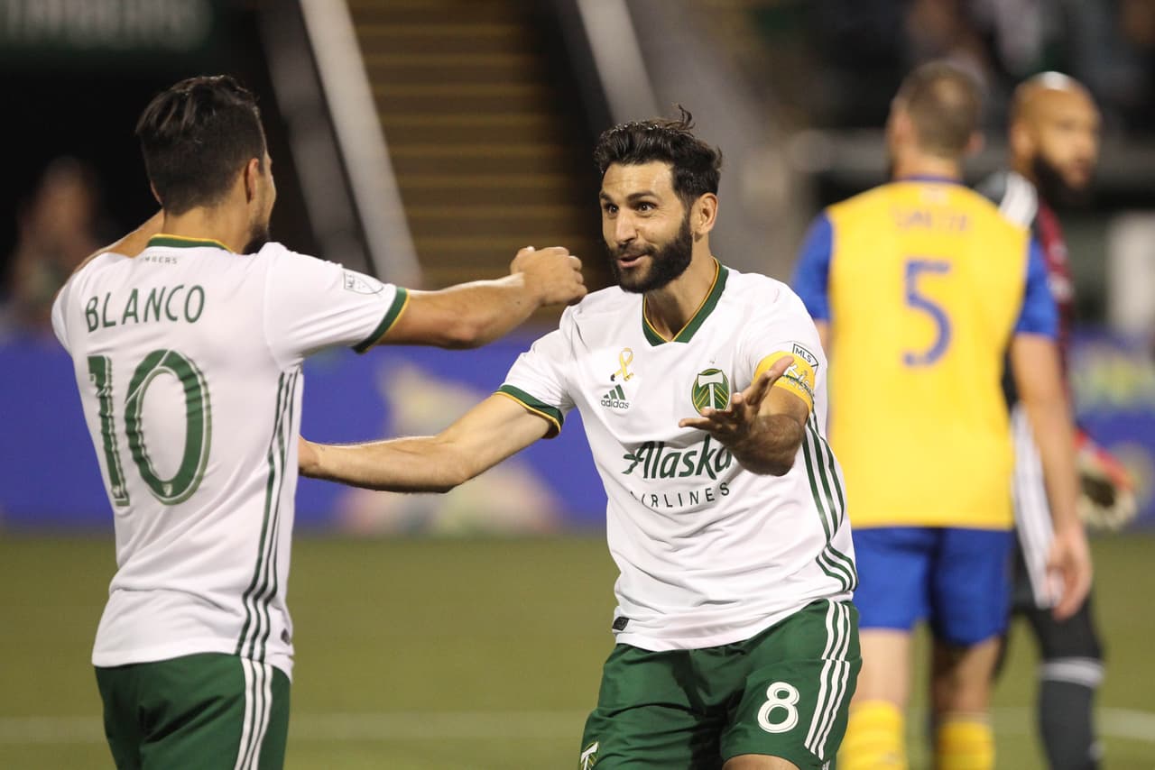 Sebastián Blanco le sirve en bandeja de plata la victoria a Portland Timbers ante Colorado Rapids