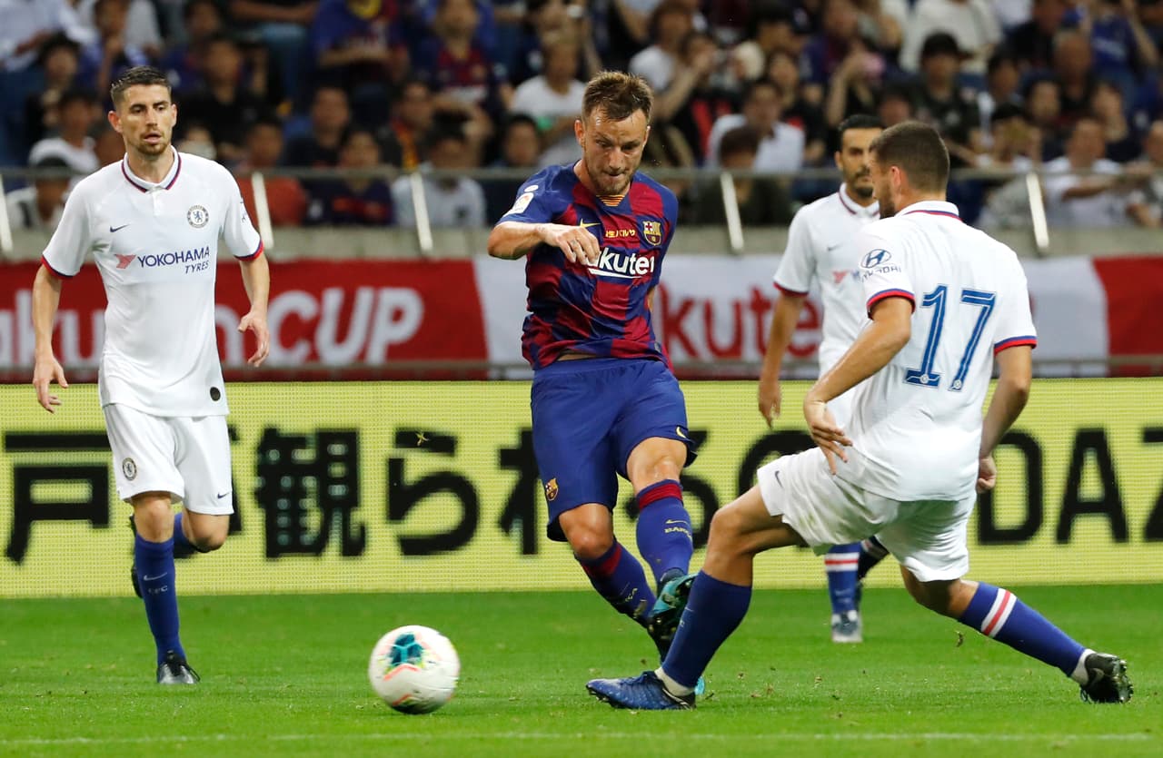 Ivan Rakitic anotó el único gol del Barcelona