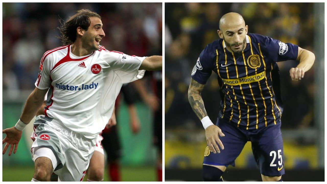 Del argentino Javier Pinola que fue ídolo en el Nüremberg de Alemania al Javier Pinola que es ídolo en Rosario Central hay poco en común.