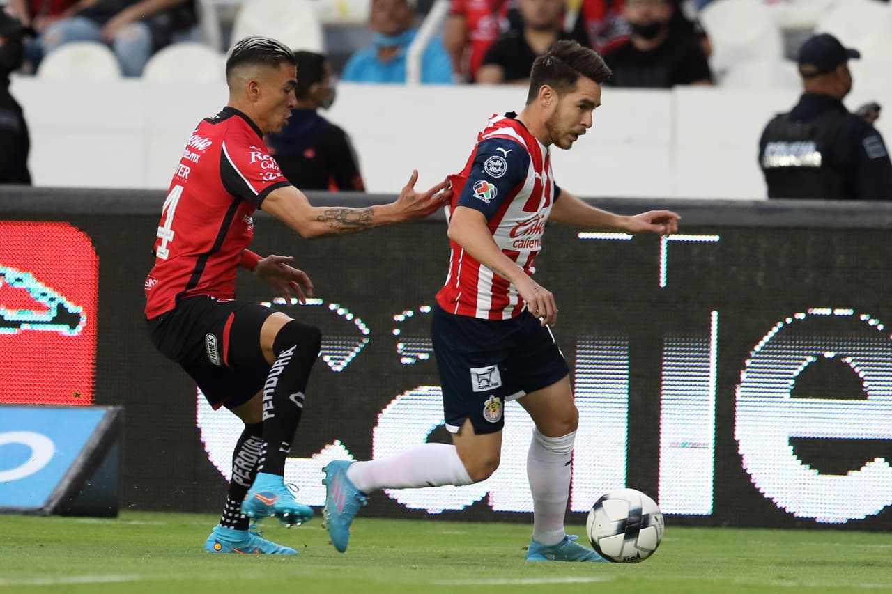 Con gol de último minuto el Atlas rescató un empate ante Chivas en el Clásico Tapatío.