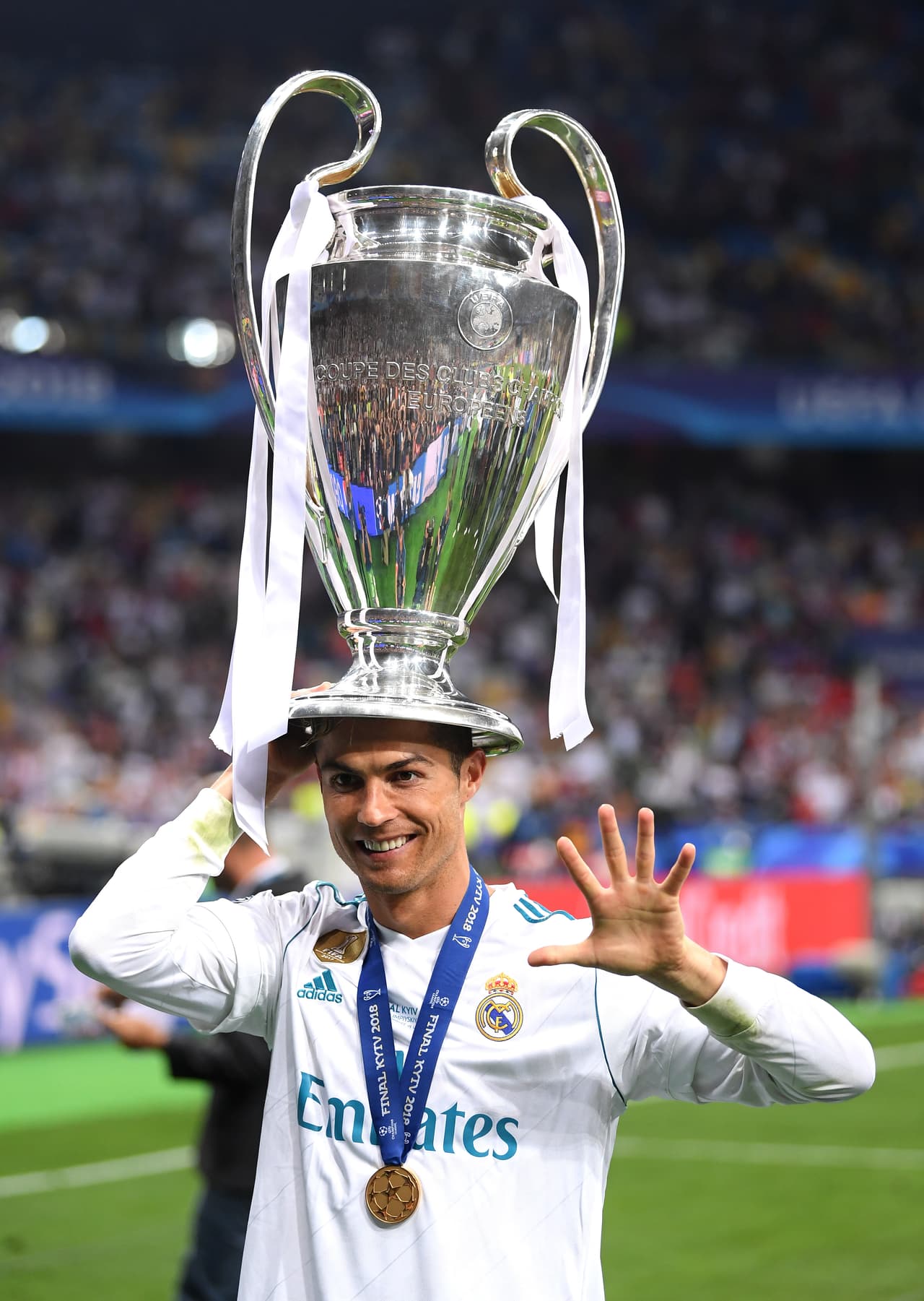 Finalmente el primer puesto pertenece a Míster Champions: Cristiano Ronaldo.