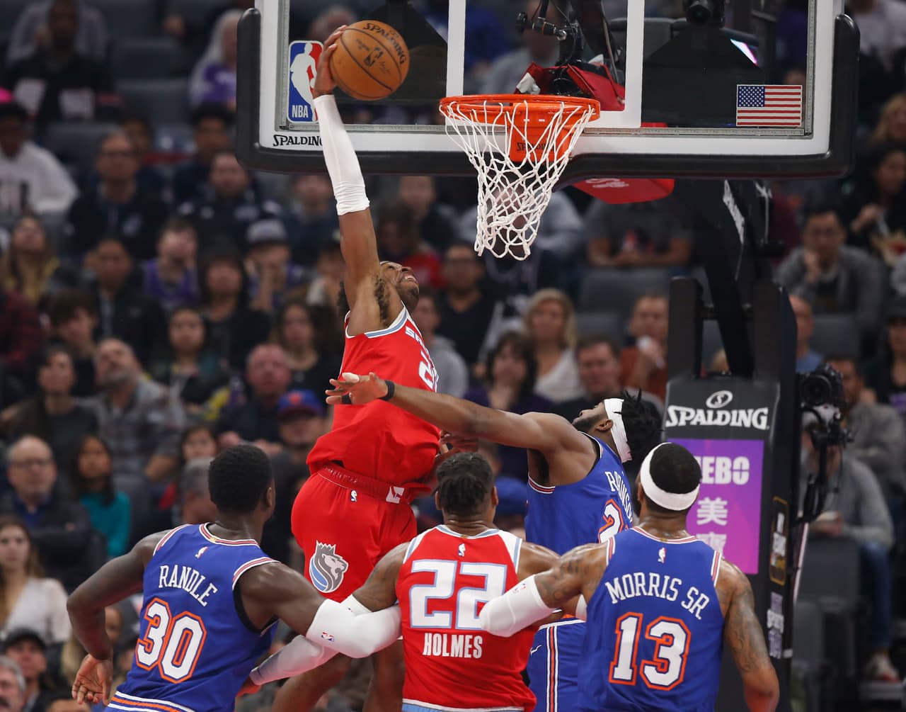 Knicks 103-101 Kings.