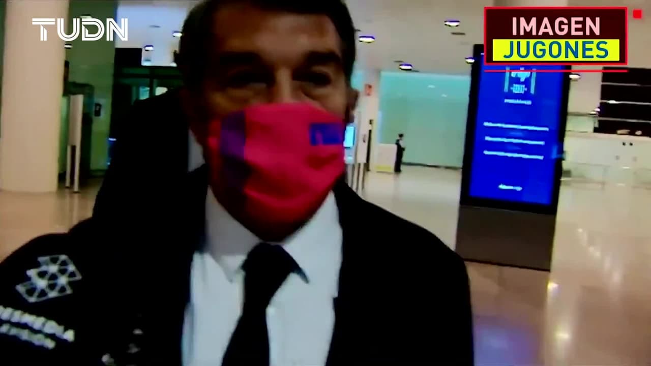 Laporta: “La renovación de Messi progresa adecuadamente”