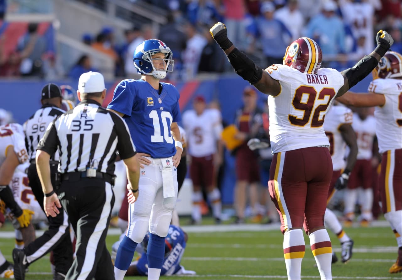 En un cerrado encuentro, los Redskins vencieron 29-27 a los Giants