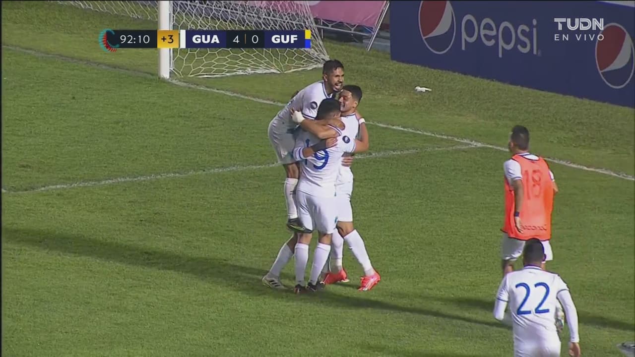 ¡Cerrojazo de lujo! Aparicio anota el 4-0 de Guatemala de contragolpe