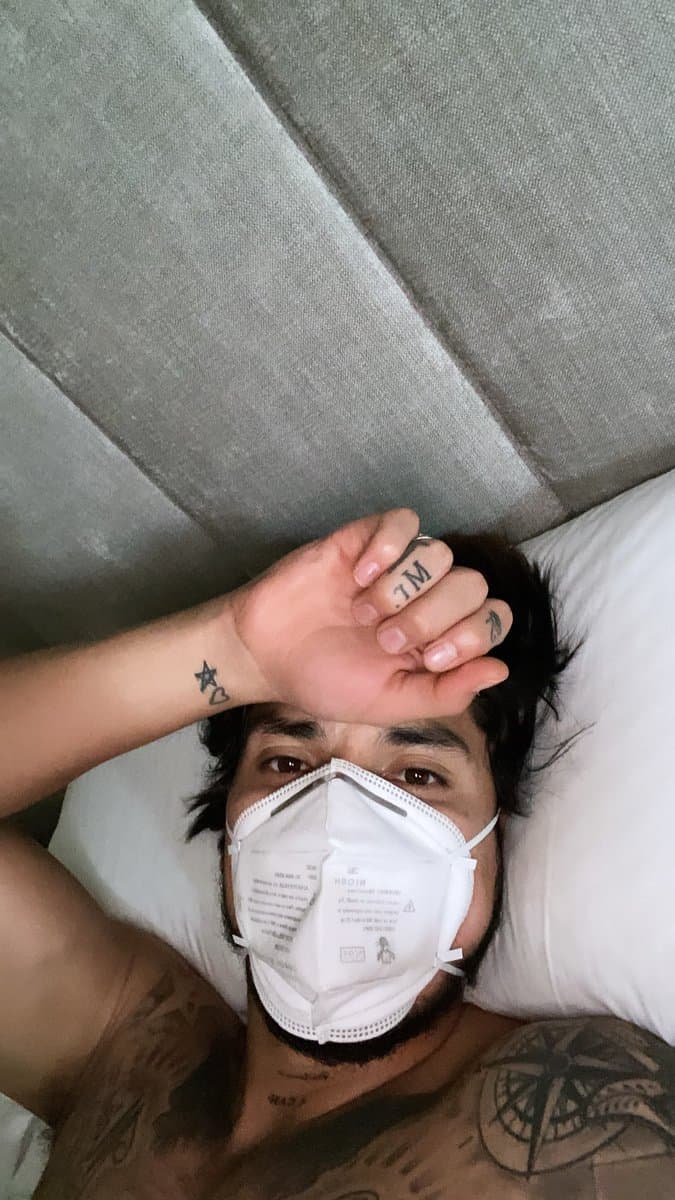 Carlos Salcedo anuncia en Twitter que está enfermo de Covid-19