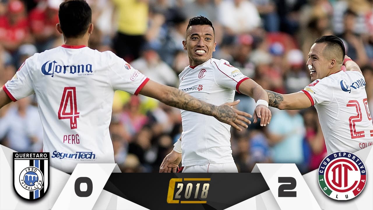 De la mano de Quiñones, Toluca se llevó tres puntos de La Corregidora 