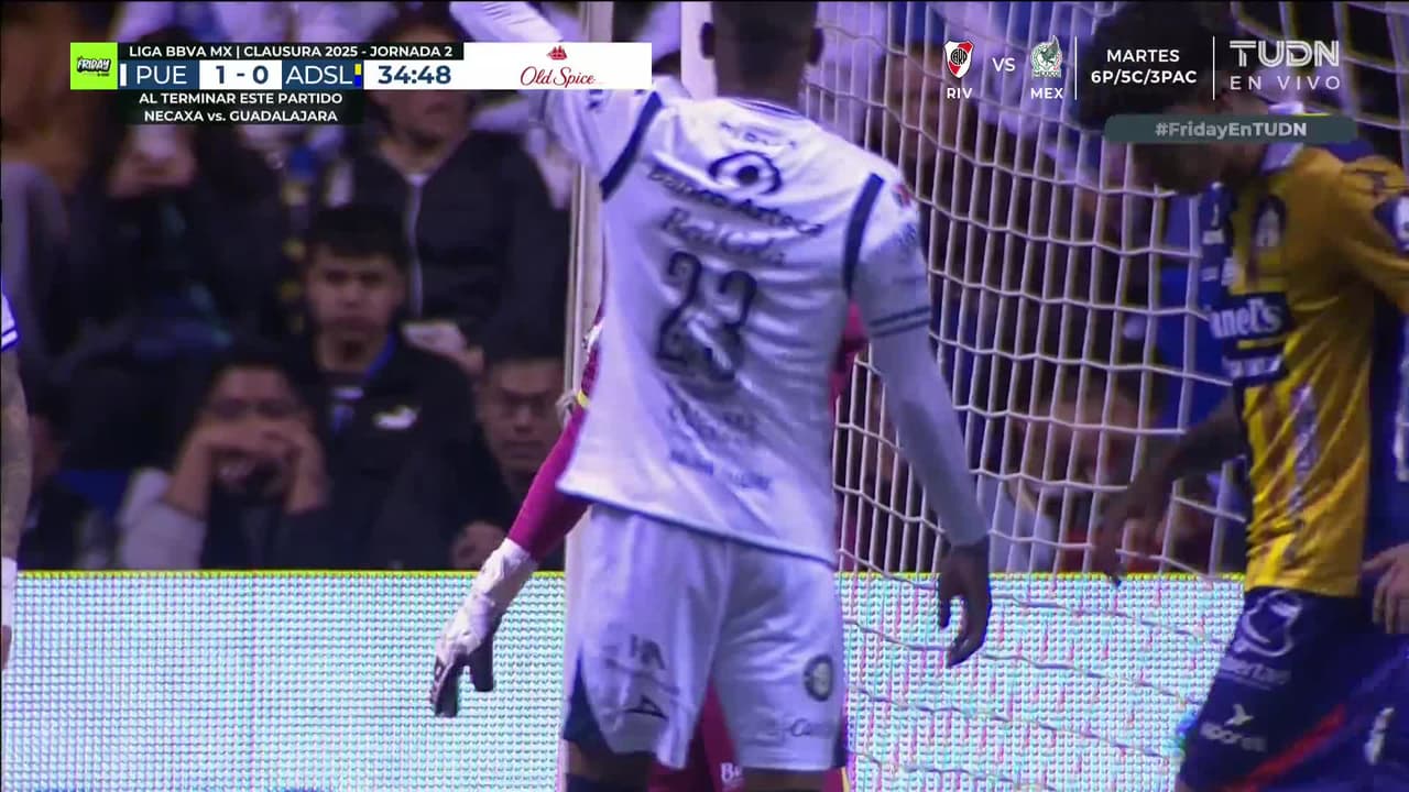 ¡GOOOL! Sébastien Salles-Lamonge anota para Atlético San Luis.