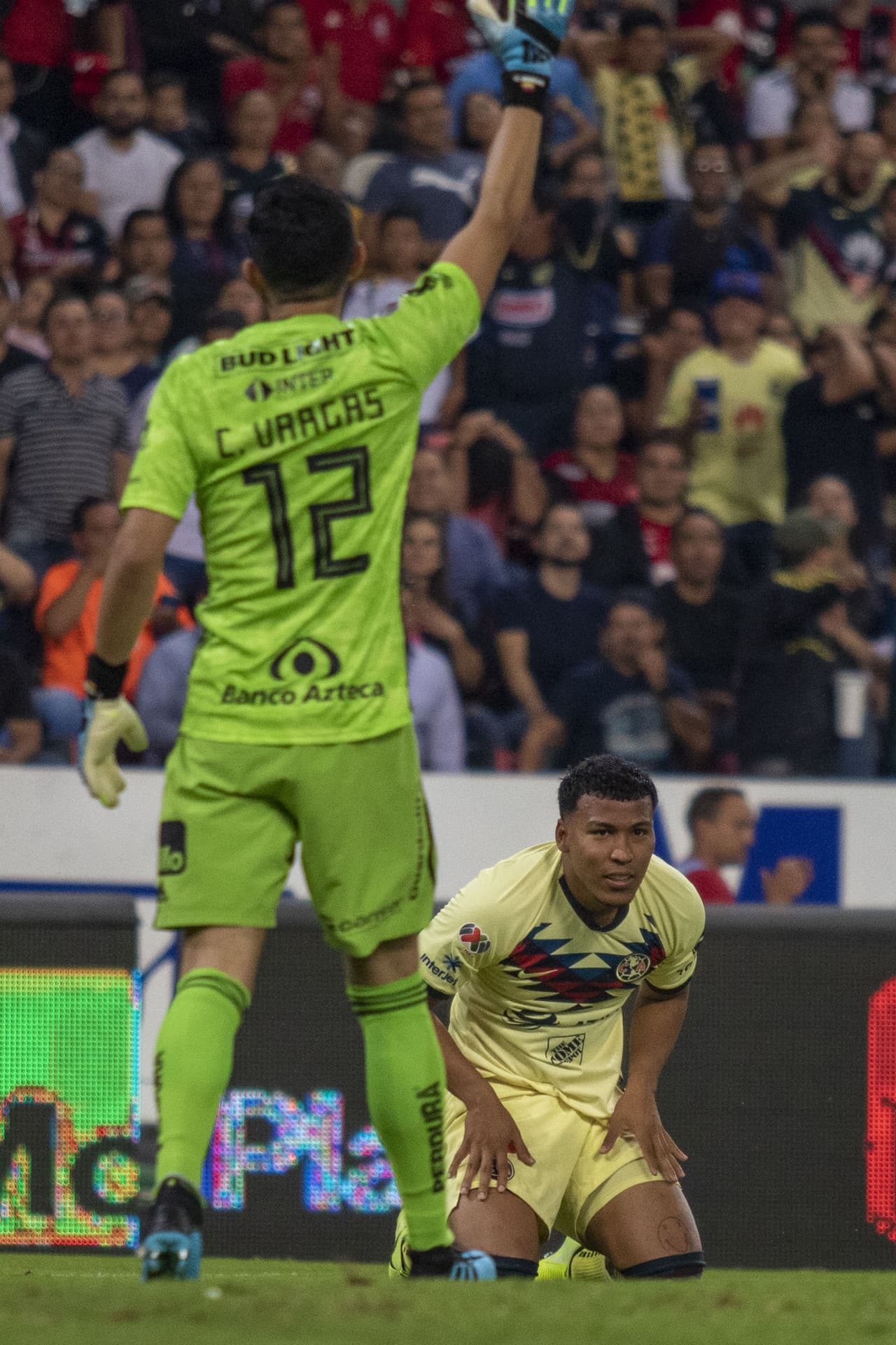 América cae en el Estadio Jalisco por tres goles a cero.