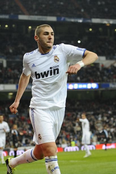 Benzema mostró que está viviendo su mejor momento con los blancos.