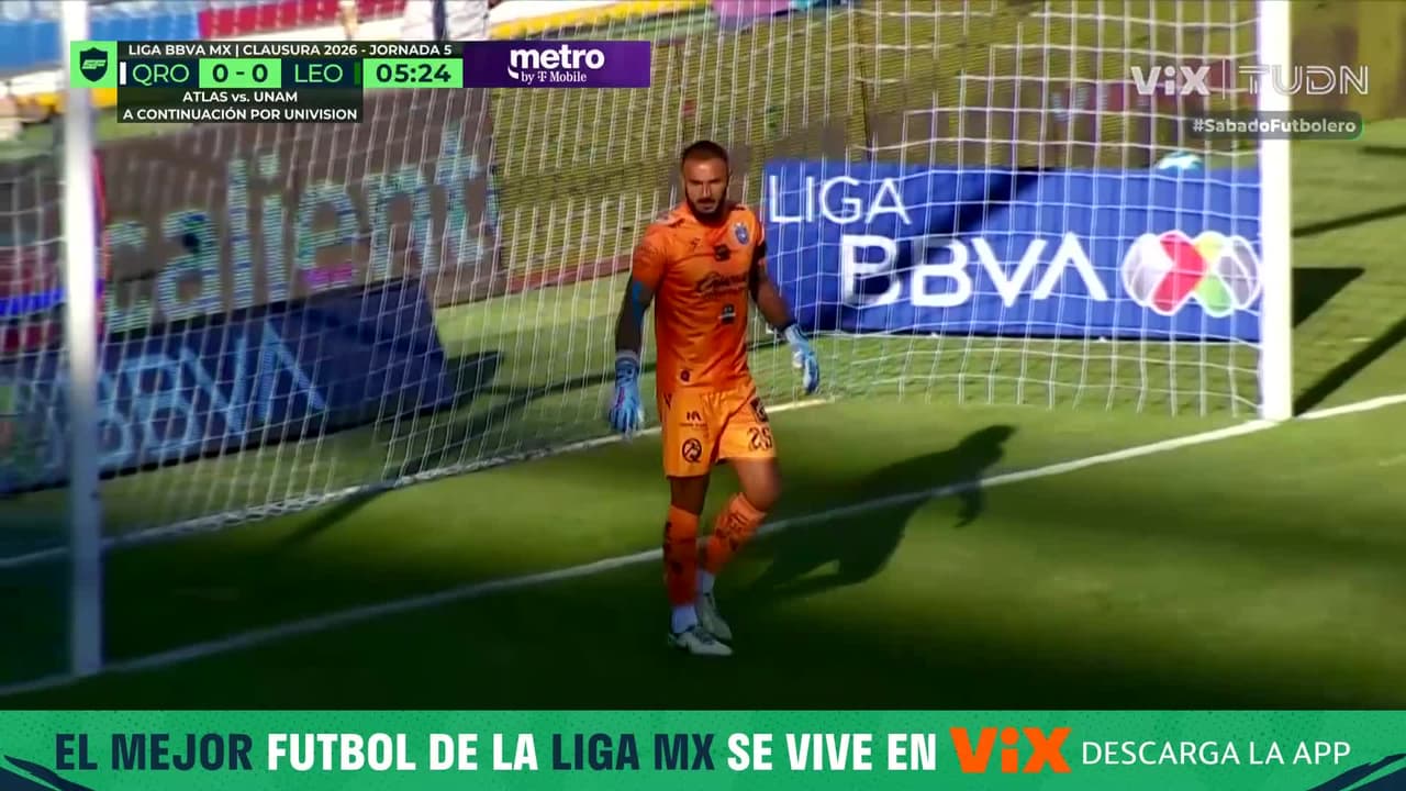 ¡La Fiera ruge en el Corregidora! Escopetazo del Plátano Alvarado