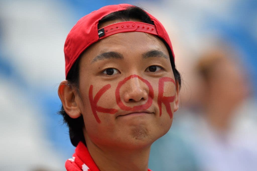 La alegría de los hinchas de Suecia y Corea del Sur la da un colorido especial al espectáculo en el duelo del grupo F entre dos de los rivales de México en el Mundial de Rusia 2018.