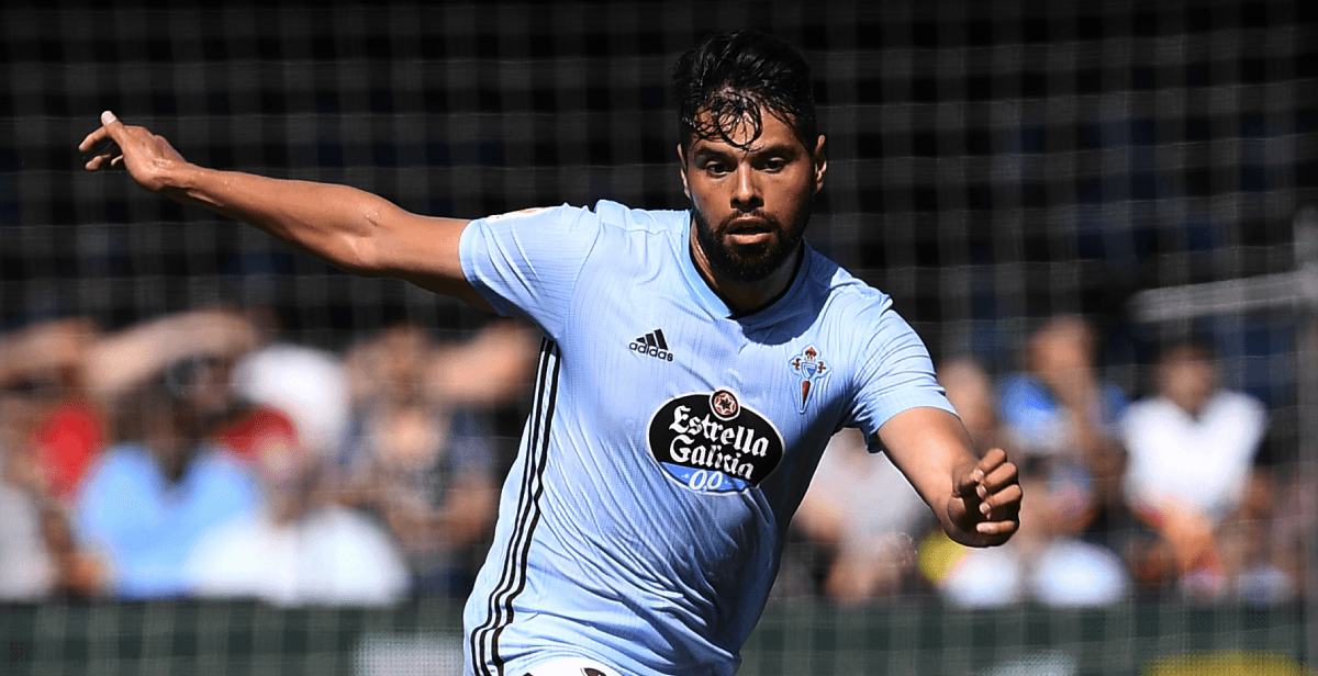 Nestor Araujo entró en el segundo tiempo en el empate del Celta