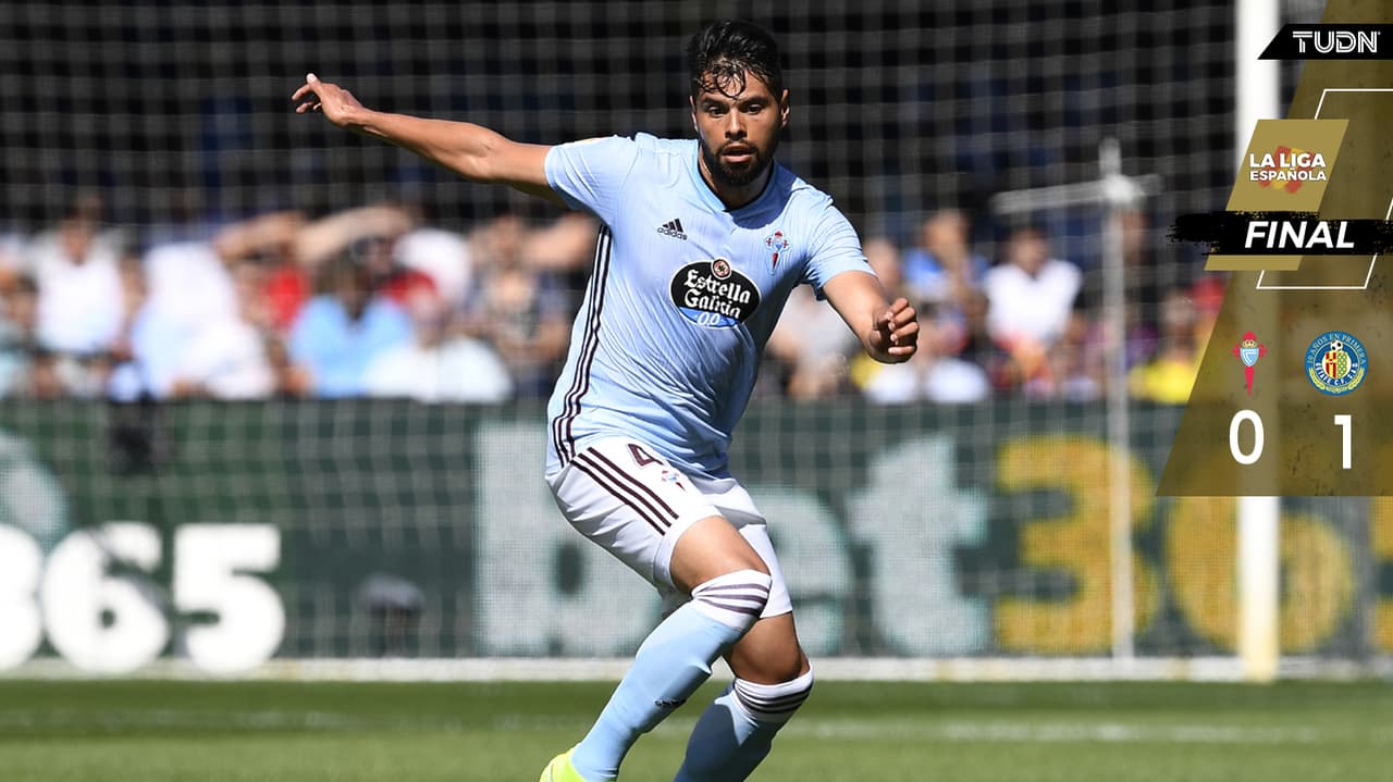 Celta de Vigo fue superado por el Getafe en Balaídos.