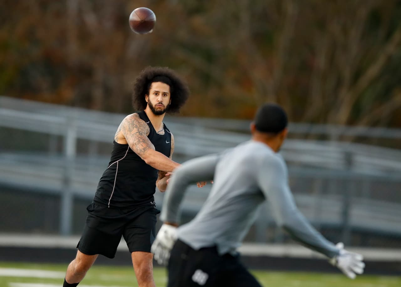 Kaepernick no pierde la esperanza de volver a la NFL