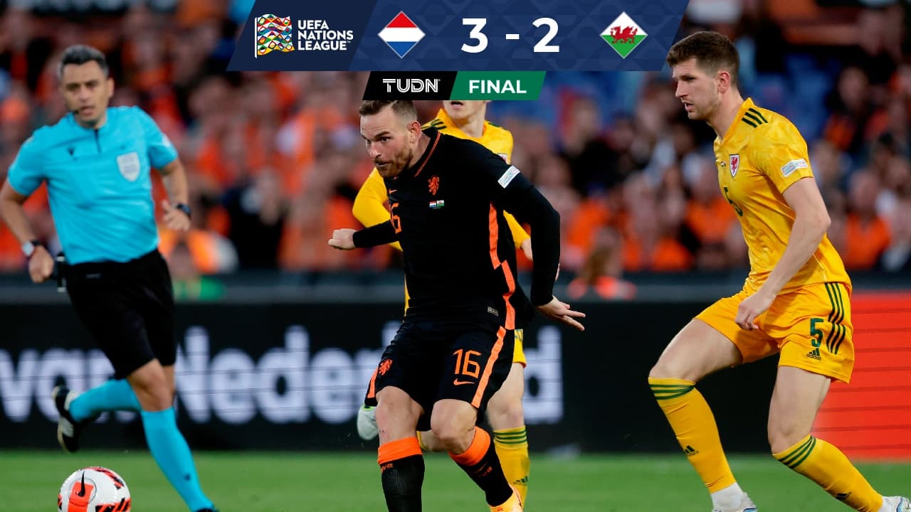 Holanda vence a Gales en vibrante juego; Vincent Jannsen pone asistencia