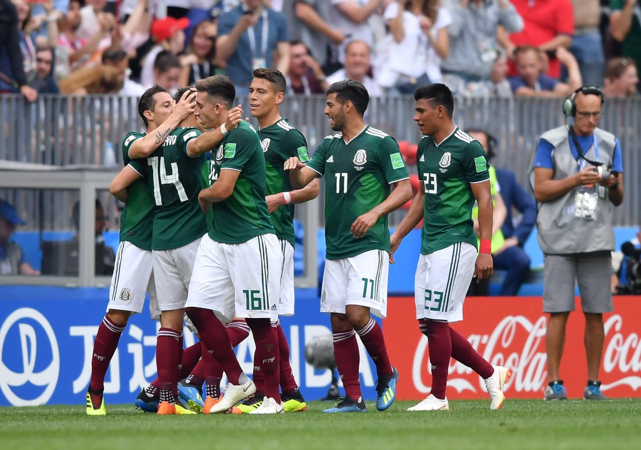 15. México (Concacaf) - 1.550 puntos.