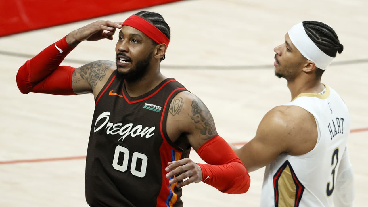 ¡Entre los mejores! Carmelo Anthony es el MVP de la semana