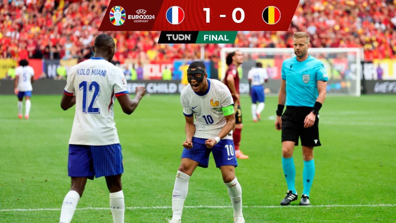 Francia sufre y vence a Bélgica gracias a otro autogol en la Eurocopa 2024