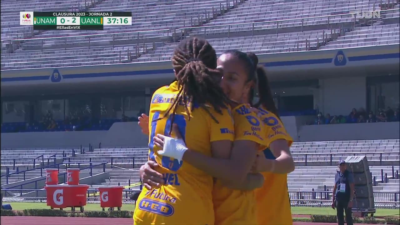 ¡Ya es goleada! Mayor no tiene piedad y hace el 0-3 de Tigres