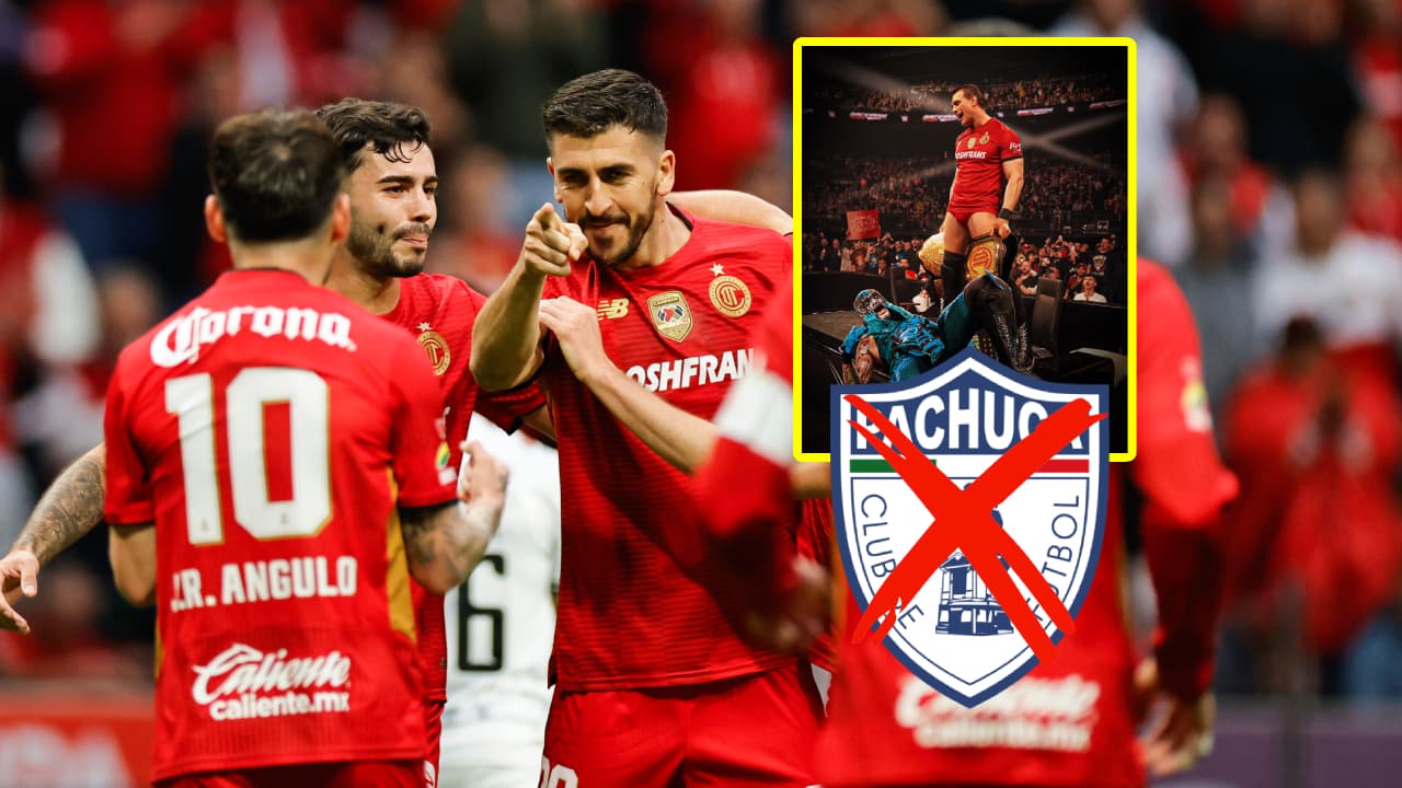 Toluca se burla de Pachuca y Penta Zero Miedo con épica promo