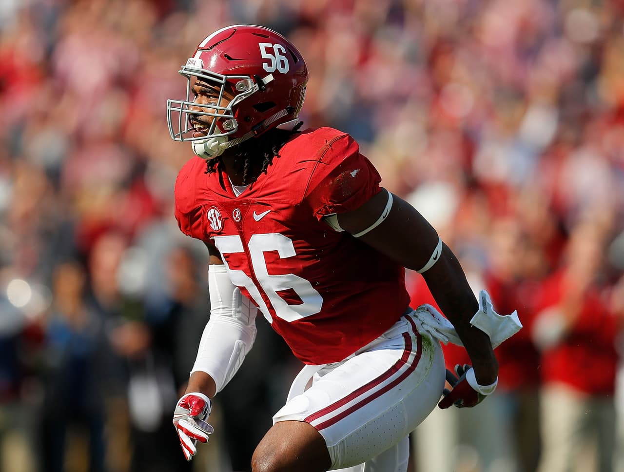# 47
<b>TIM WILLIAMS</b> – LB |
<i>Alabama</i>