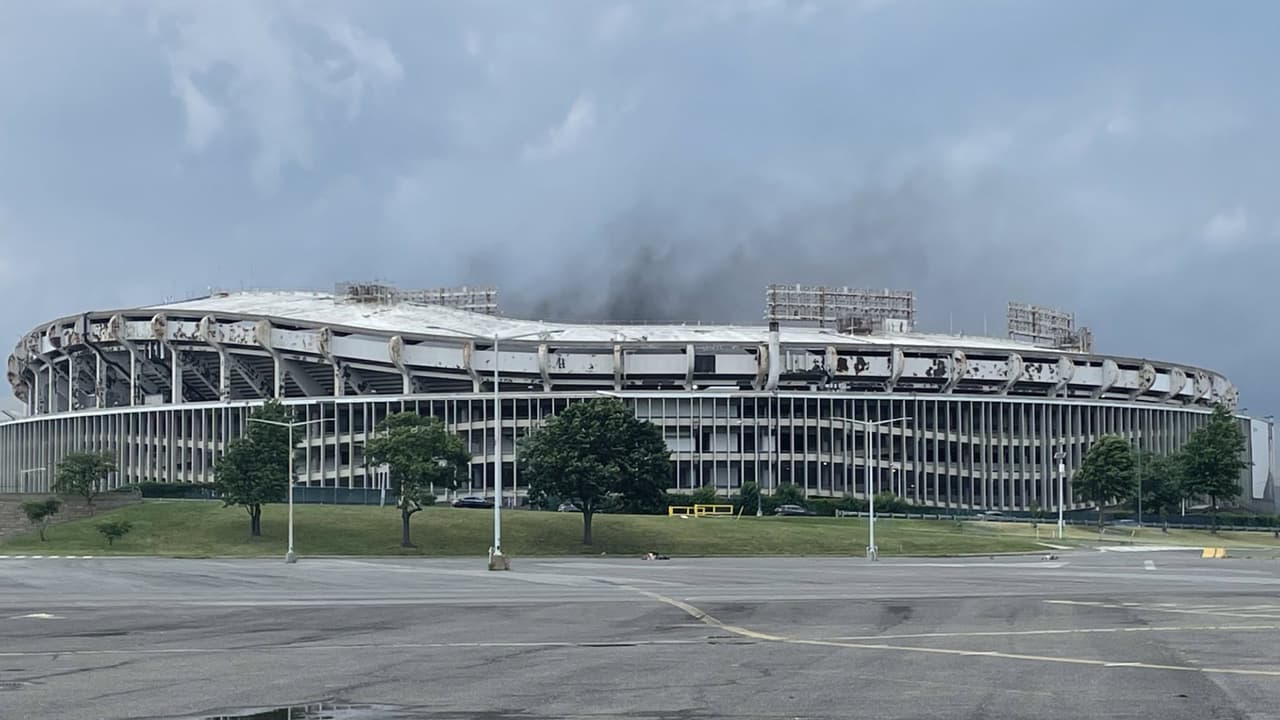 El RFK Stadium sufre incendio en niveles inferiores