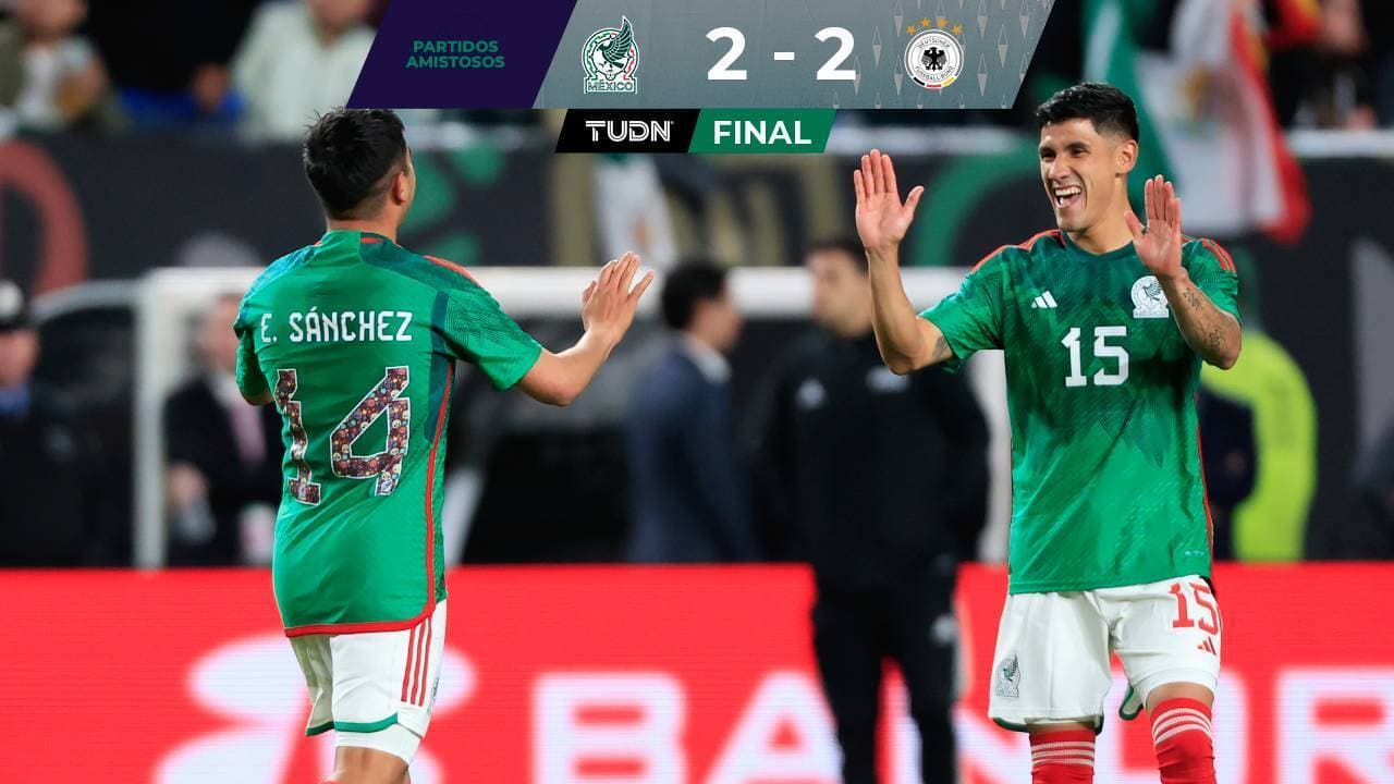 Resumen | México hace un juegazo y empata ante Alemania