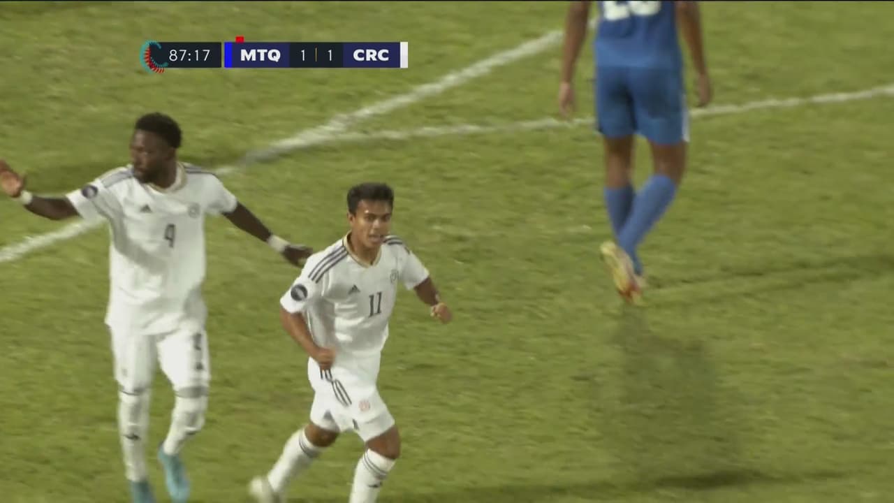 ¡Llegó la igualdad! Suárez mantiene con vida a Costa Rica con el 1-1