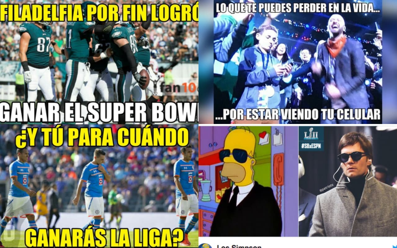 Las burlas en las redes sociales por todo lo sucedido en el Super Bowl fueron parte de la fiesta con la que los usuarios vivieron el triunfo de Philadelhia Eagles en la definición del título de NFL.