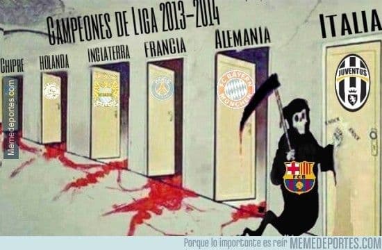 Las bromas no se hicieron esperar tras el título que obtuvo el Barcelona de la MSN con burlas para la Juventus, Real Madrid y hasta Cristiano Ronaldo.