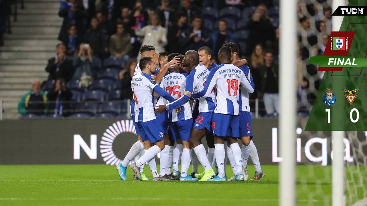 Con Corona los 90', Porto venció al Desportivo Aves y sigue en la pelea por la punta