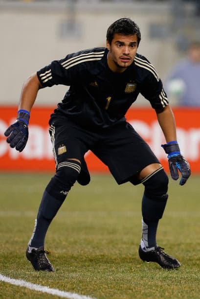 Sergio Romero. Posición: Portero. Fecha de nacimiento: 22 de febrero de 1987 (27 años). Club: AS Monaco, Francia.