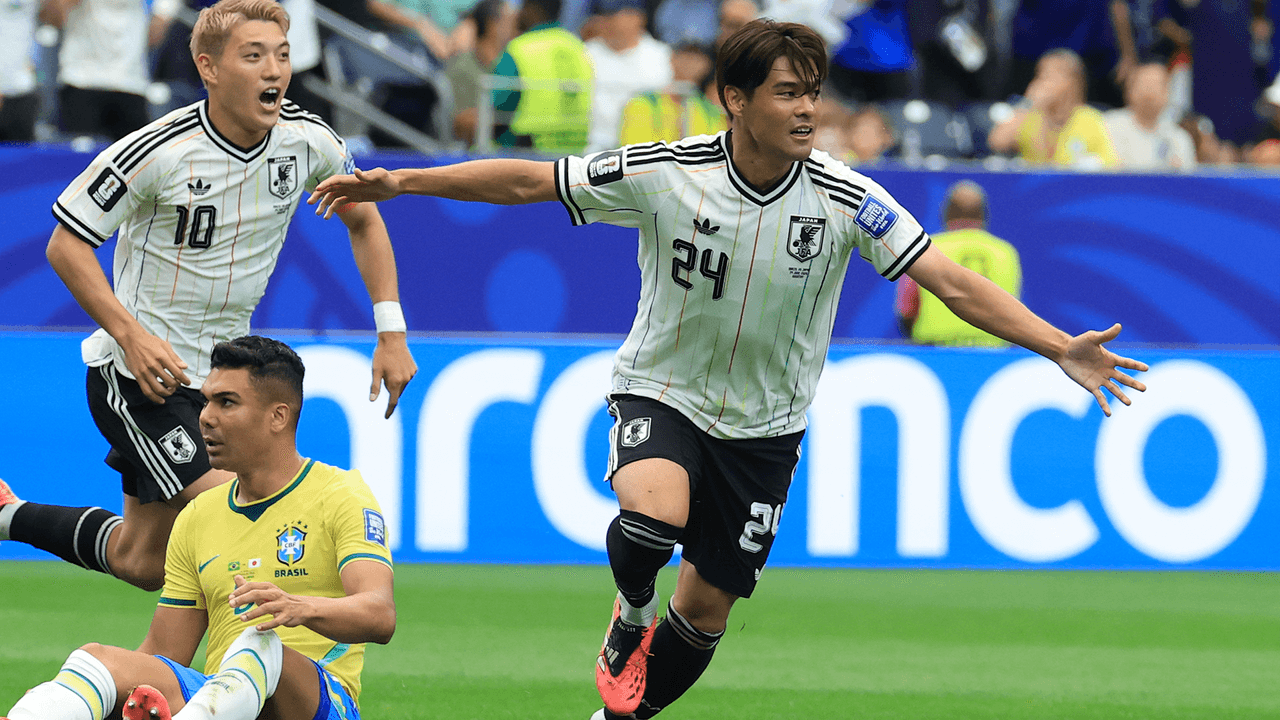 Japón toma la ventaja sobre Brasil al medio tiempo tras gol de Sano