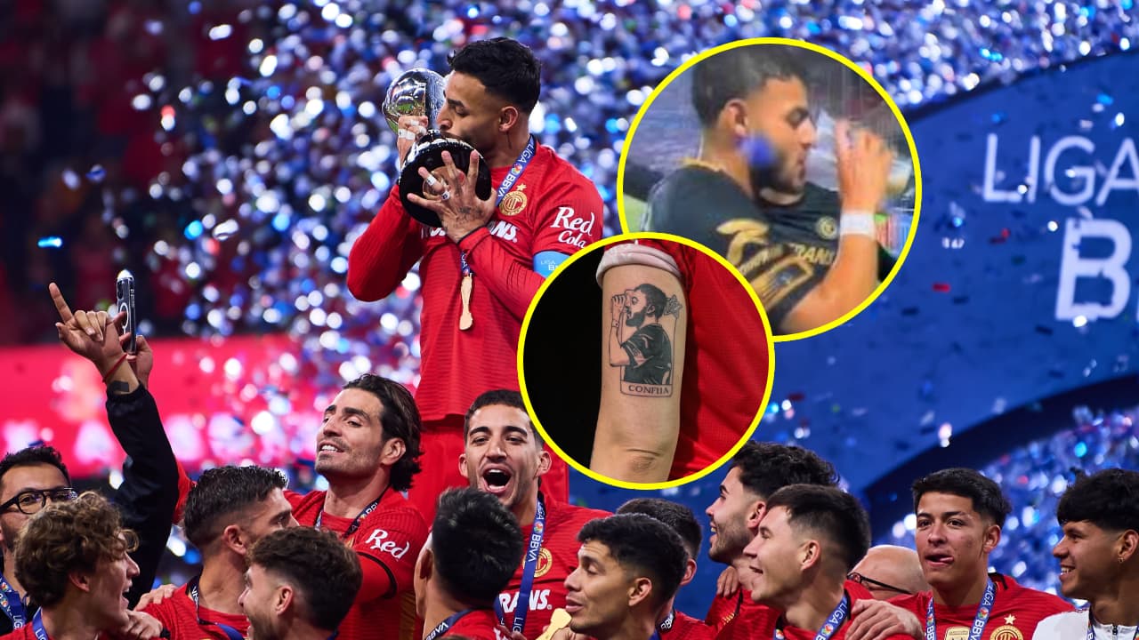 Se tatúan a Alexis Vega tomando cerveza y así reacciona el futbolista del Toluca