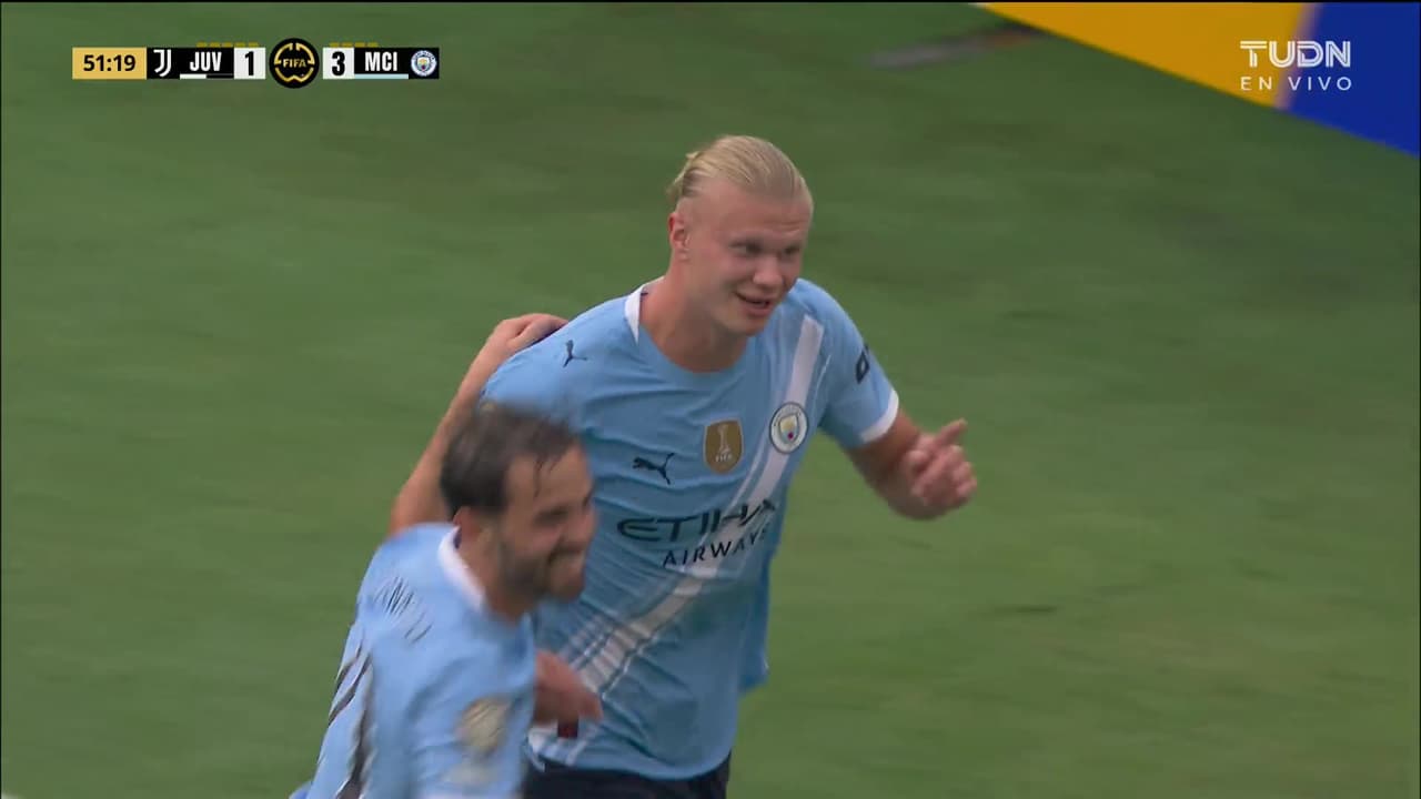 Apareció el Androide ¡Gol de Erling Haaland para el Manchester City!