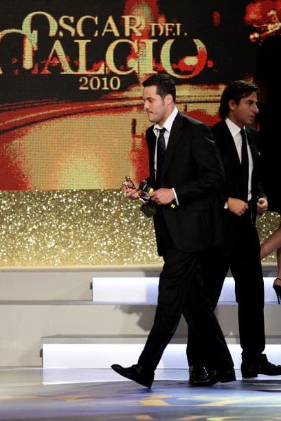 Ya en cuanto a los ganadores, el brasileño Julio César se llevó el premio al mejor portero.