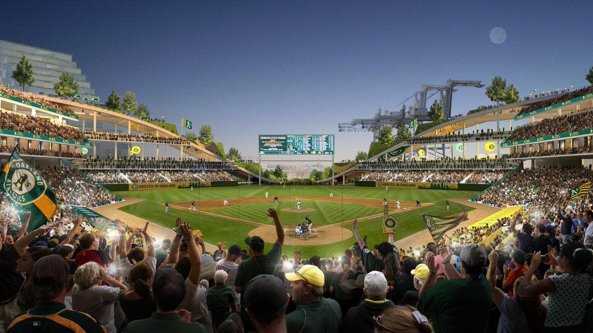 "Un estadio como ningún otro", así será la nueva casa de los Atléticos de Oakland