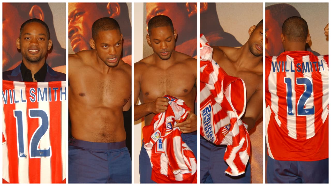 El Atlético de Madrid fue patrocinado por Columbia Pictures durante dos temporadas, cuyo convenio abarcó más de diez películas disintas.