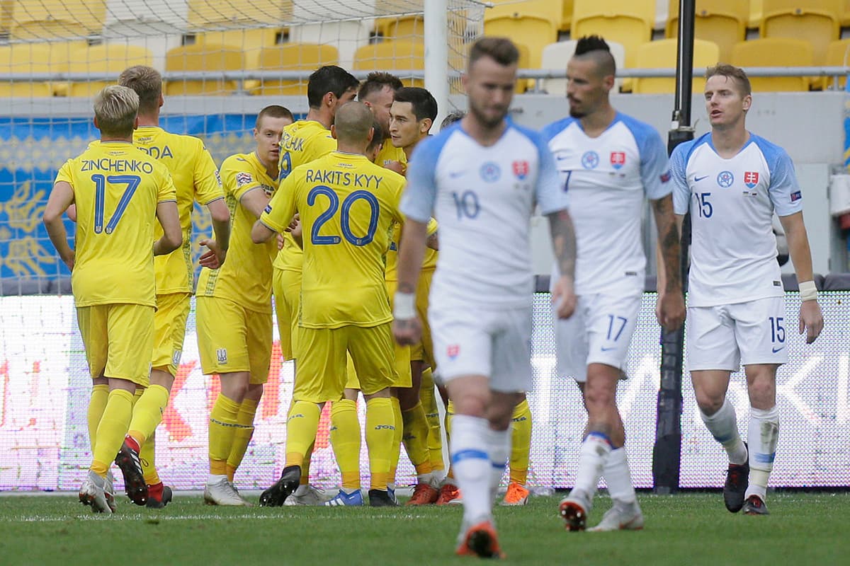 El gol de Ucrania y la posterior victoria por 1-0 fue un justo premio al equipo que mejor hizo las cosas en busca de la victoria.