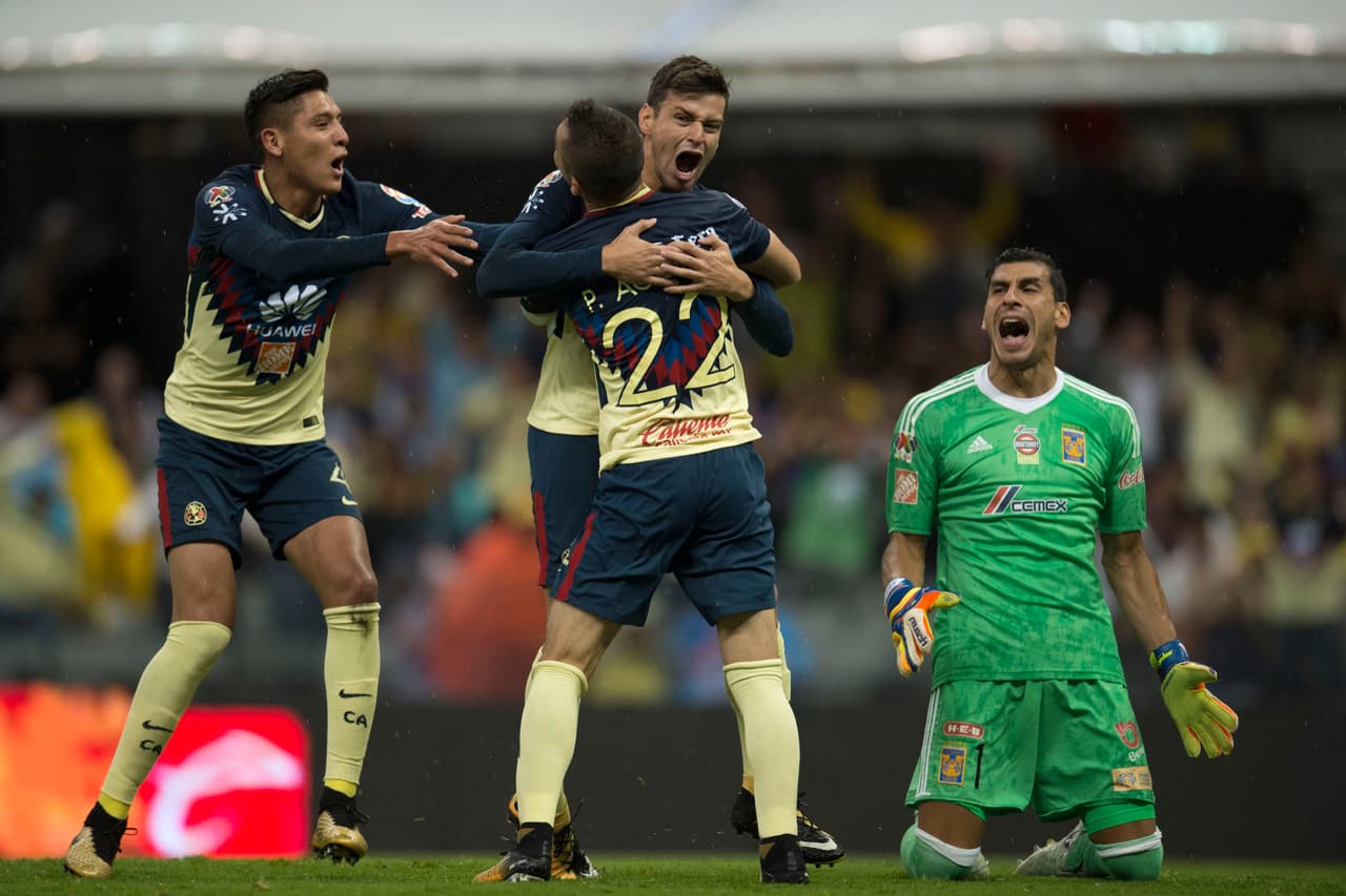 Primer gol del delantero con el América en Liga MX, ya que en temporadas pasadas había marcado en Liga de Campeones y tenía otra anotación con Necaxa.