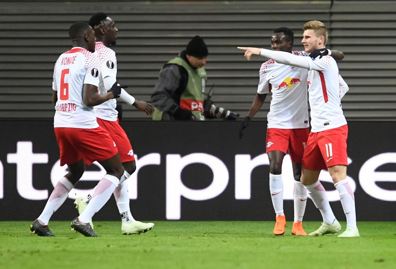 Fue la anotación número 19 del joven delantero en lo que va de la temporada y el cuarto en la Europa League.