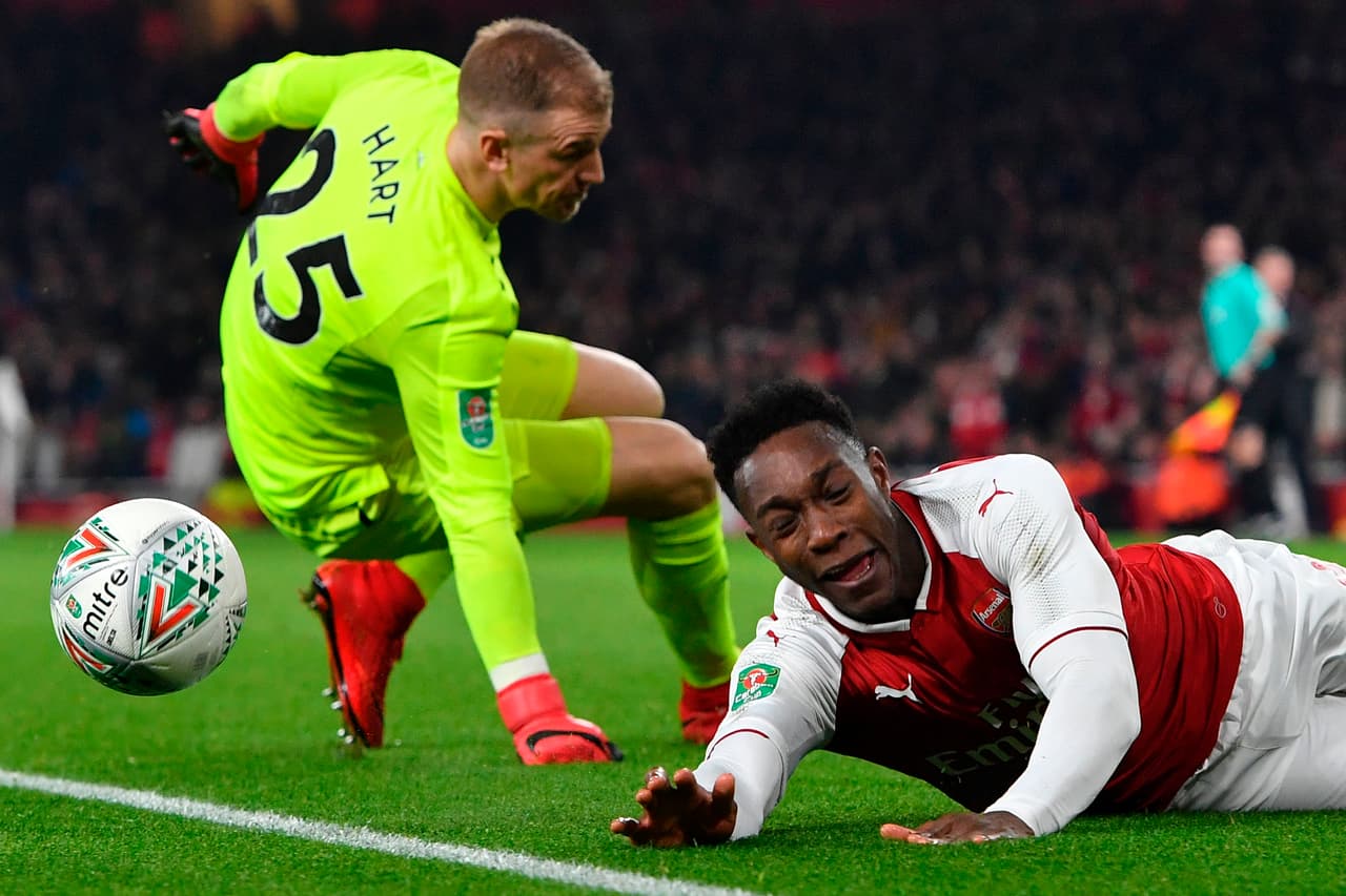 El arquero Joe Hart del West Ham fue el que más trabajo tuvo durante el partido, planteado a la defensiva por Moyes con cinco jugadores atrás.