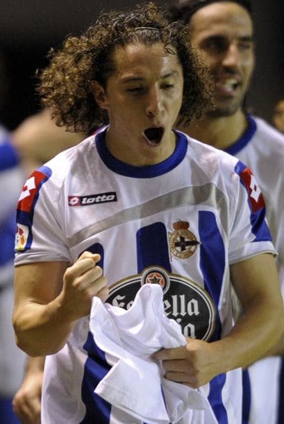 Andrés Guardado es titular indiscutible en el Deportivo la Coruña, aparte es la figura del equipo.